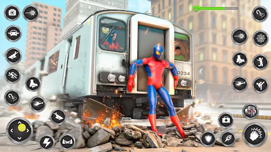 Spider Fighting Rope Hero Game screenshot 16