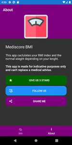 Mediscore BMI screenshot 5