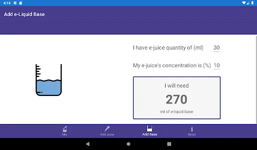 Quick Vape Calculator screenshot 6