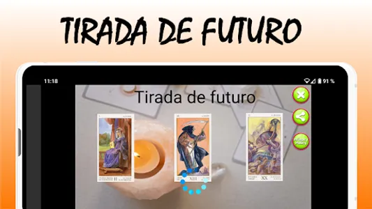 Pocket tarot screenshot 1
