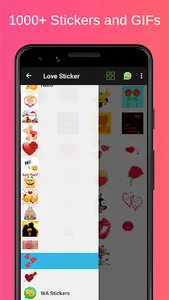 Love Sticker - WAStickerApps screenshot 3