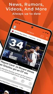 Basketball News & Scores screenshot 1