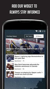 Sportfusion - NHL News Edition screenshot 5