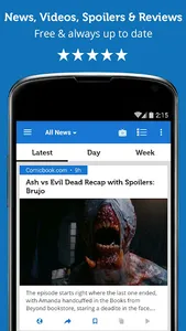 TV Show Guide News & Listings screenshot 0