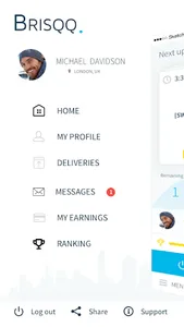 Brisqq Courier 2.5 screenshot 0