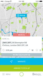 Brisqq Courier 2.5 screenshot 1