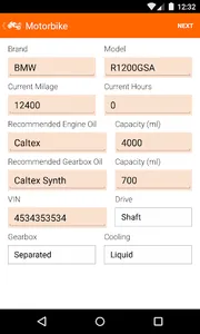 Motorbike Service screenshot 1