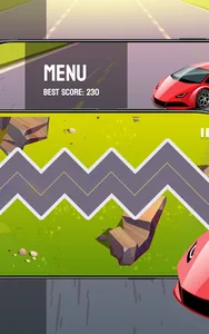 Crazy Road Rush screenshot 1