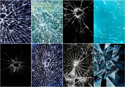 Broken Glass Wallpaper screenshot 0