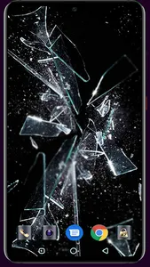 Broken Glass Wallpaper screenshot 12