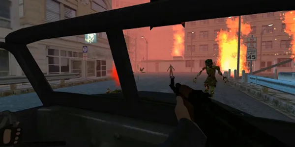 Highway Zombie Wave Killer Zom screenshot 5