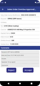 Approval App screenshot 2