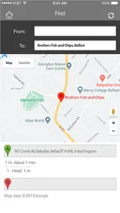 Brothers Fish and Chips, Belfa screenshot 1