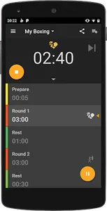 Evotimer - Workout timer: Cros screenshot 1