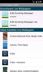Live Wallpaper Setter screenshot 0