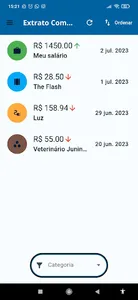 Controle Financeiro - Simples screenshot 2