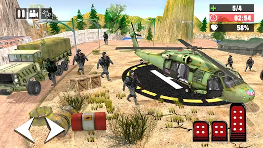 US Army Transport- Army Games screenshot 5