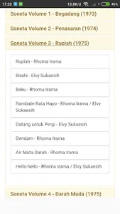 Lirik Lagu Rhoma Irama screenshot 0
