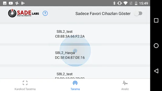 Sadelabs Logger screenshot 0