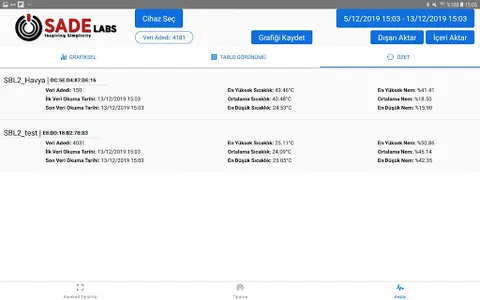 Sadelabs Logger screenshot 10