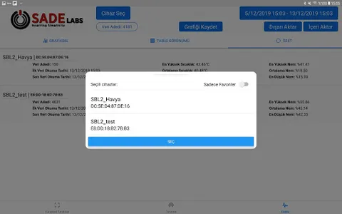 Sadelabs Logger screenshot 11