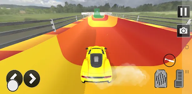 Extremes Car Stunts-SUA Mega R screenshot 3