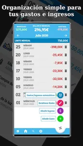 Mis Gastos Mensuales PRO - Con screenshot 0