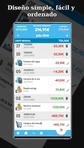 Mis Gastos Mensuales PRO - Con screenshot 1
