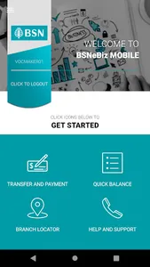 BSNeBiz Mobile- Corporate User screenshot 1