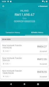 BSNeBiz Mobile- Corporate User screenshot 3