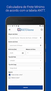 Frete Mínimo screenshot 1