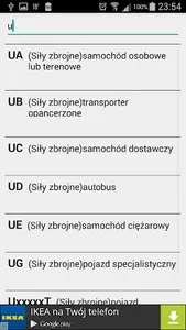 Polskie rejestracje / tablice screenshot 0