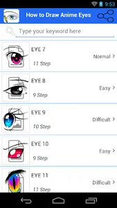 How To Draw Anime Eyes screenshot 1