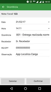 Localiza Carga screenshot 3