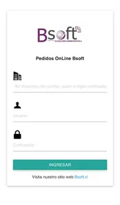 Pedidos Web Bsoft screenshot 0