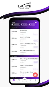 Launch Bungee Fitness screenshot 3