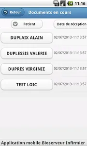 Bioserveur Infirmier screenshot 1
