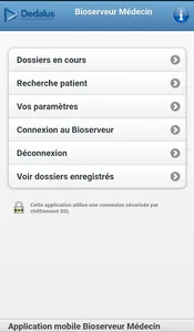Bioserveur Médecin screenshot 0