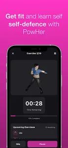 Self Defense Fitness - PowHer screenshot 1