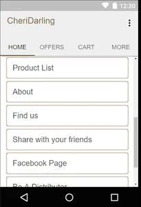cheri natural herbal products screenshot 4