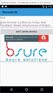 DecisionLite screenshot 0