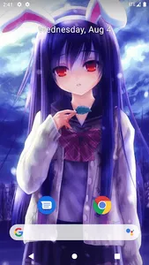 Cute Anime Girl Wallpaper screenshot 15