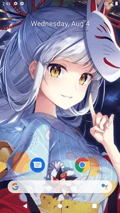 Cute Anime Girl Wallpaper screenshot 6