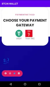 BTCIN WALLET screenshot 0