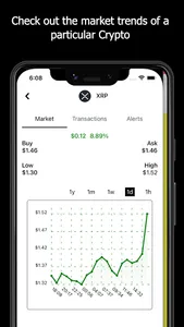 BTC Markets tracker & wallet s screenshot 1