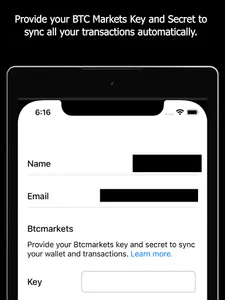 BTC Markets tracker & wallet s screenshot 20