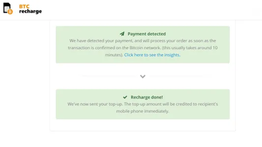 BTC Recharge screenshot 7