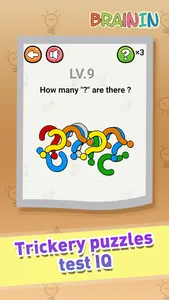 Brain In-Brain Test IQ Puzzle  screenshot 1