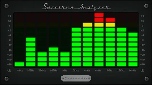 Spectrum Analyzer - Audio screenshot 1