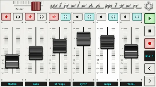 Wireless Mixer - MIDI screenshot 11